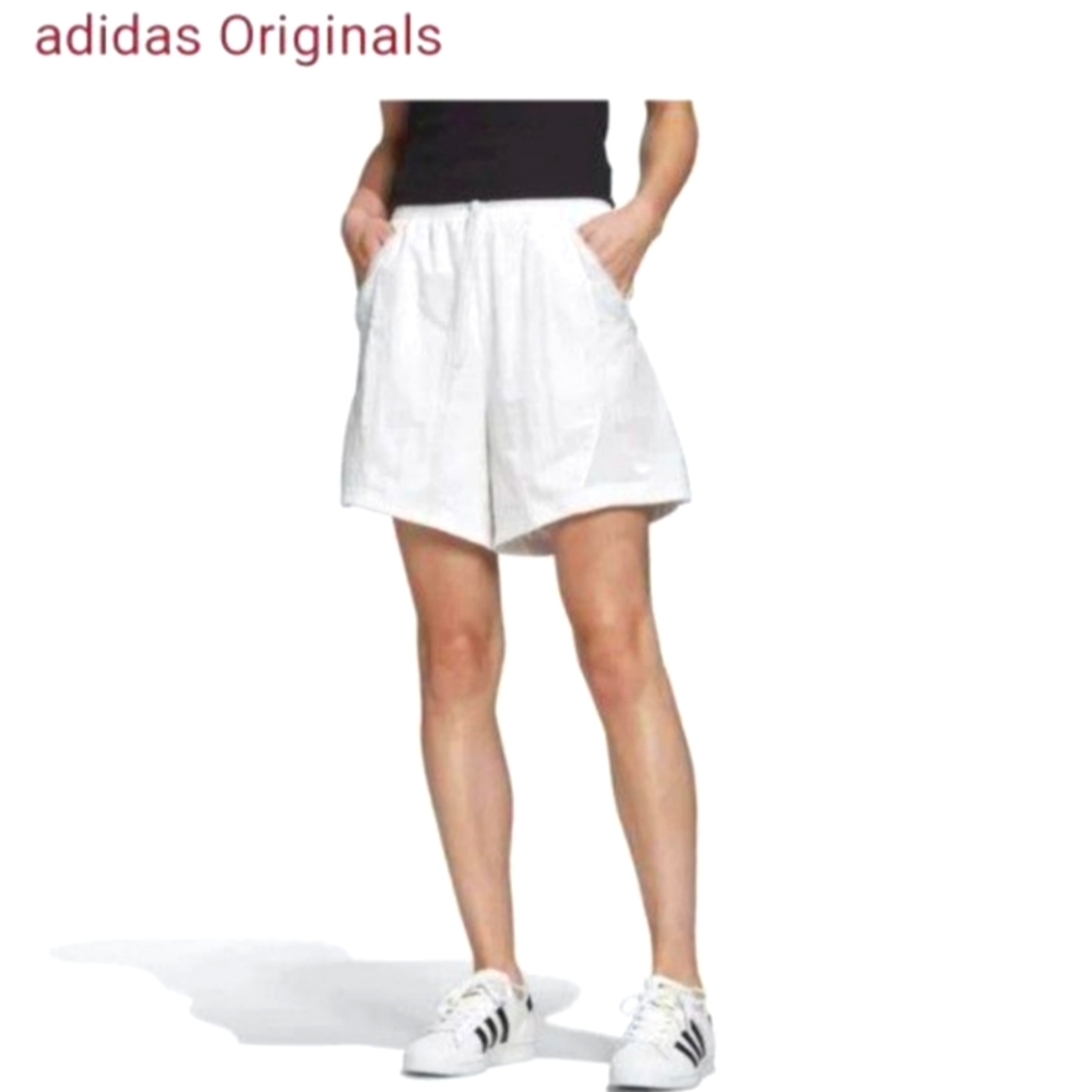 Adidas Fakten Mesh Short in White- Women's M